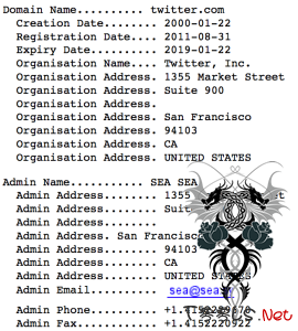 SEA利用域名注册系统漏洞修改记录攻击Twitter和纽约时报等热门网站ZT