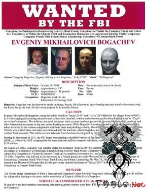 美国悬赏300万美元缉拿俄罗斯黑客伯根切夫
