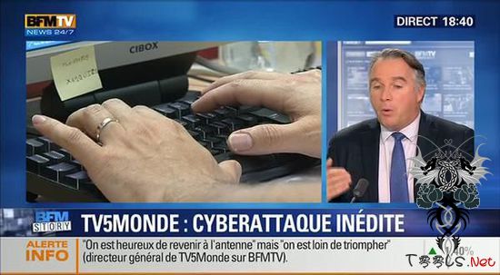 神社工：IS黑客看会电视节目，就把法国电视台给黑了