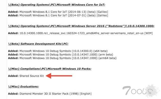 重磅 | Windows 10内部版本及核心源代码泄露，一共32TB