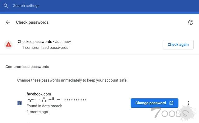 Google Chrome 加入密码泄露检查功能 支持一键跳转修改