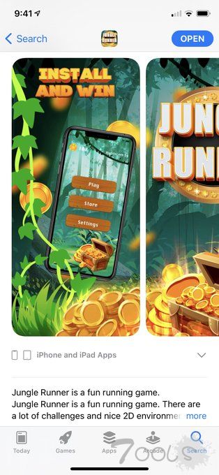 iOS儿童游戏变身为地下加密货币赌场