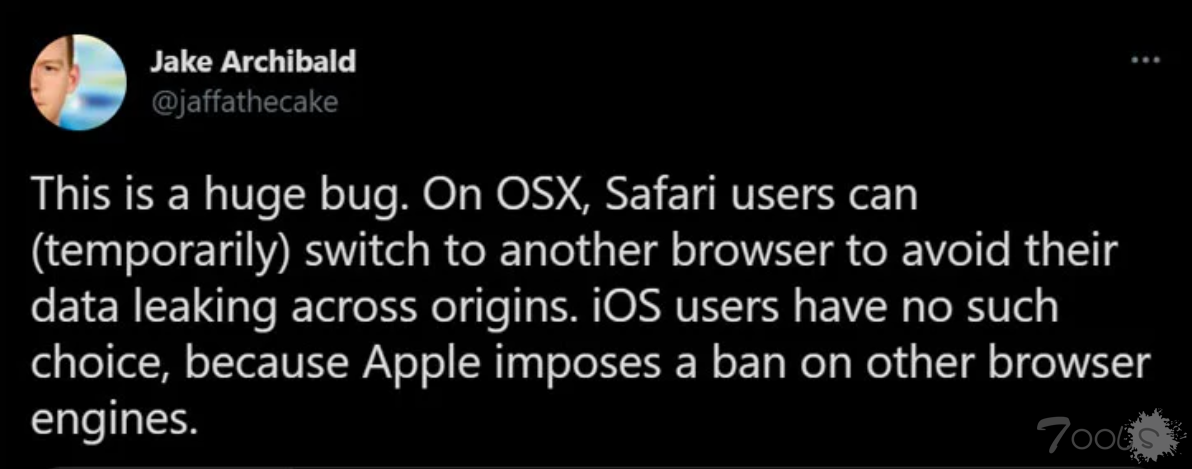 新的未修补的Apple Safari浏览器错误允许跨站点用户跟踪