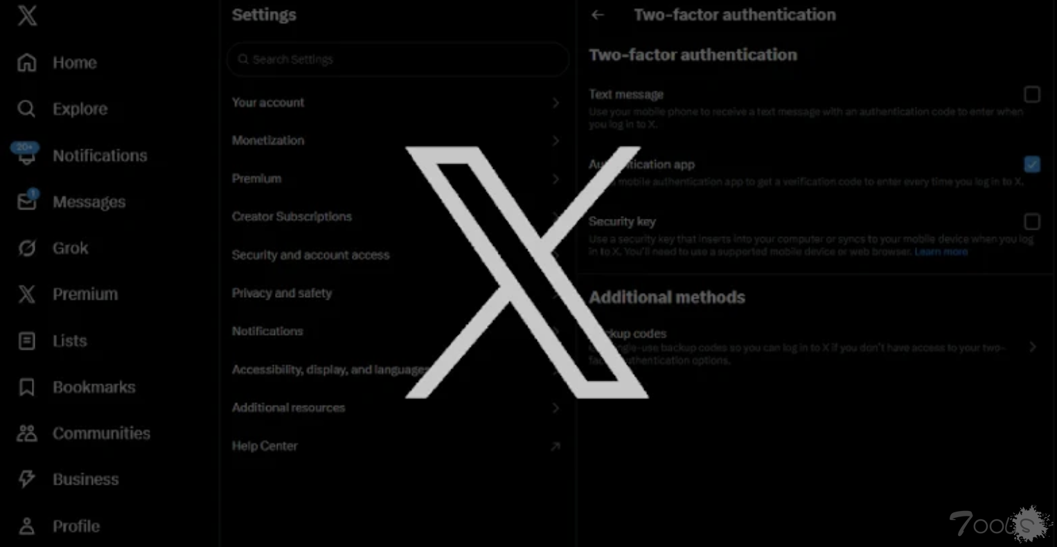 X 警告持有安全密钥的用户在 11 月 10 日之前重新注册,以免被锁定