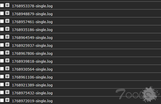 thinkadmin的log日志产生有规律吗